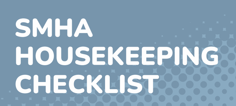 Housekeeping checklist title
