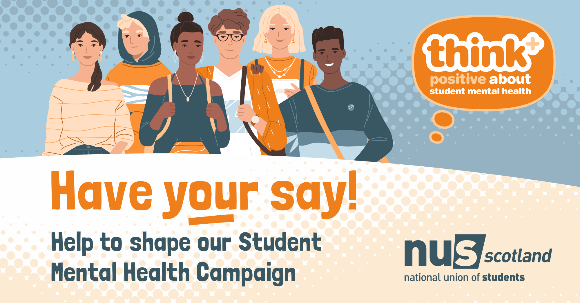 Have your say on the national mental health campaign graphic.