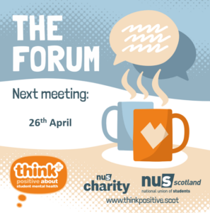 Picture showing the next forum date of 26 April